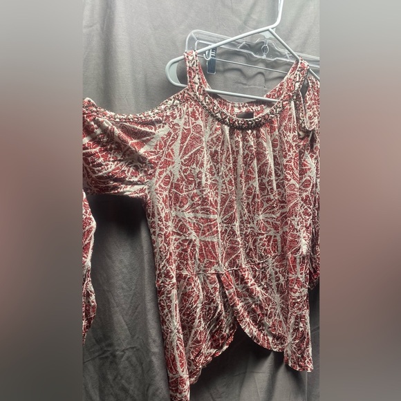 Free People Good morning cold shoulder top sz M - Picture 3 of 5